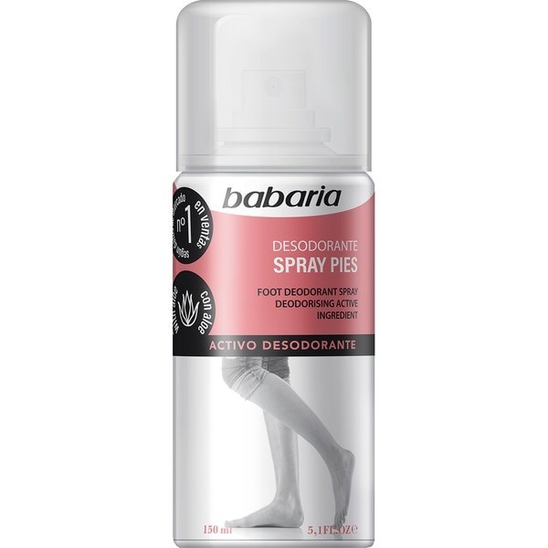 Babaria pies desodorante sin gas 150ml