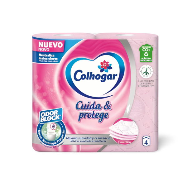 Colhogar papel higienico Triple Capa 4 rollos Colhogar papel higienico Triple Capa 4 rollos
